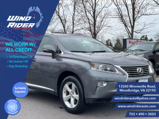 2013 LEXUS RX RX 350 SPORT UTILITY 4D at Wind Rider Auto Outlet in Woodbridge, VA, 38.6581722,-77.2497049