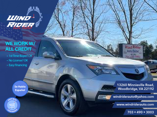 2012 ACURA MDX SPORT UTILITY 4D at Wind Rider Auto Outlet in Woodbridge, VA, 38.6581722,-77.2497049