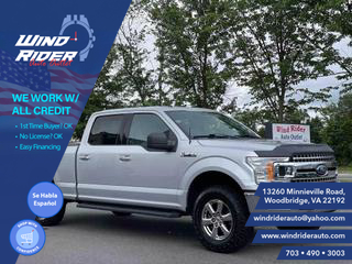 2018 FORD F150 SUPERCREW CAB XLT PICKUP 4D 6 1/2 FT at Wind Rider Auto Outlet in Woodbridge, VA, 38.6581722,-77.2497049