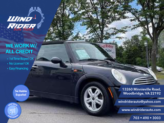 2008 MINI CONVERTIBLE COOPER CONVERTIBLE 2D at Wind Rider Auto Outlet in Woodbridge, VA, 38.6581722,-77.2497049