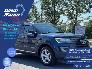 2017 FORD EXPLORER XLT SPORT UTILITY 4D at Wind Rider Auto Outlet in Woodbridge, VA, 38.6581722,-77.2497049