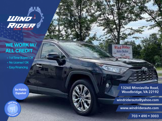 2019 TOYOTA RAV4 LIMITED SPORT UTILITY 4D at Wind Rider Auto Outlet in Woodbridge, VA, 38.6581722,-77.2497049