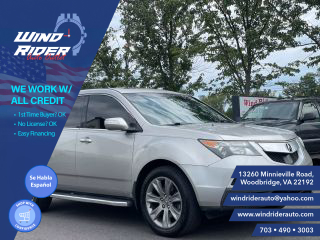 2011 ACURA MDX SPORT UTILITY 4D at Wind Rider Auto Outlet in Woodbridge, VA, 38.6581722,-77.2497049