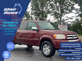 2005 TOYOTA TUNDRA DOUBLE CAB SR5 PICKUP 4D 6 1/2 FT at Wind Rider Auto Outlet in Woodbridge, VA, 38.6581722,-77.2497049