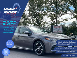 2019 TOYOTA CAMRY SE SEDAN 4D at Wind Rider Auto Outlet in Woodbridge, VA, 38.6581722,-77.2497049