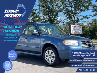 2008 SUBARU FORESTER X SPORT UTILITY 4D at Wind Rider Auto Outlet in Woodbridge, VA, 38.6581722,-77.2497049