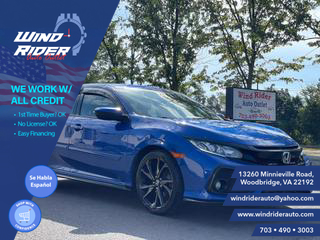2018 HONDA CIVIC SPORT HATCHBACK 4D at Wind Rider Auto Outlet in Woodbridge, VA, 38.6581722,-77.2497049