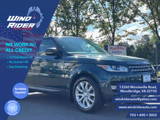 2015 LAND ROVER RANGE ROVER SPORT HSE SPORT UTILITY 4D at Wind Rider Auto Outlet in Woodbridge, VA, 38.6581722,-77.2497049