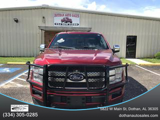 2018 FORD F150 SUPERCREW CAB PICKUP RED AUTOMATIC - Dothan Auto Sales