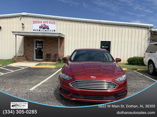2017 FORD FUSION SEDAN RED AUTOMATIC - Dothan Auto Sales