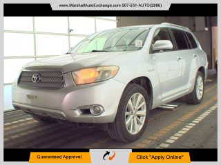 2008 TOYOTA HIGHLANDER SUV V6, HYBRID, 3.3 LITER LIMITED HYBRID SPORT UTILITY 4D