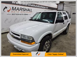 2004 CHEVROLET BLAZER SUV V6, 4.3 LITER LS SPORT UTILITY 4D