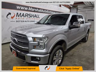 2017 FORD F150 SUPERCREW CAB PICKUP V6, ECOBOOST, TT, 3.5L PLATINUM PICKUP 4D 5 1/2 FT
