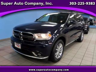 2017 DODGE DURANGO SXT SPORT UTILITY 4D