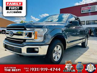 2018 FORD F150 SUPER CAB PICKUP GRAY AUTOMATIC - Family First Auto Sales