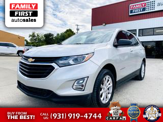 2018 CHEVROLET EQUINOX SUV SILVER AUTOMATIC - Family First Auto Sales
