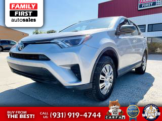 2018 TOYOTA RAV4 SUV SILVER  AUTOMATIC - Family First Auto Sales