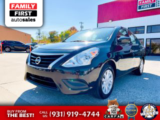 2019 NISSAN VERSA SEDAN BLACK AUTOMATIC - Family First Auto Sales