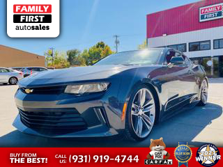2018 CHEVROLET CAMARO COUPE GRAY MANUAL - Family First Auto Sales