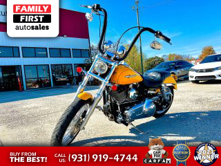 2013 HARLEY-DAVIDSON FXDC DYNA SUPER GLIDE CUSTOM CRUISER YELLOW - - Family First Auto Sales