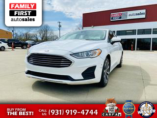 2019 FORD FUSION SEDAN WHITE AUTOMATIC - Family First Auto Sales