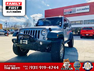 2017 JEEP WRANGLER UNLIMITED SUV SILVER AUTOMATIC - Family First Auto Sales