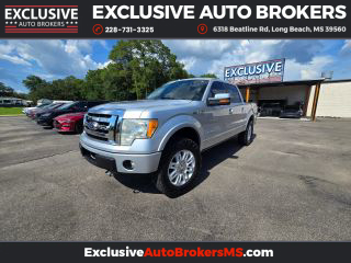 2012 FORD F150 SUPERCREW CAB PICKUP SILVER AUTOMATIC - Exclusive Auto Brokers