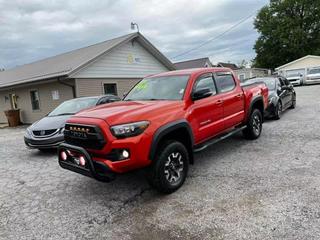 2017 TOYOTA TACOMA DOUBLE CAB TRD OFF-ROAD PICKUP 4D 5 FT