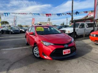 2017 TOYOTA COROLLA XLE SEDAN 4D