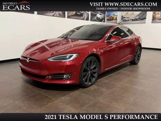 2021 TESLA MODEL S PERFORMANCE SEDAN 4D