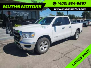 2022 RAM 1500 QUAD CAB PICKUP WHITE AUTOMATIC - Muths Motors, Omaha, NE, 41.21354, -96.01267