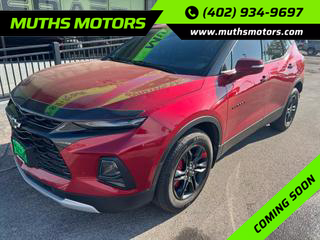 2021 CHEVROLET BLAZER SUV BURGUNDY AUTOMATIC - Muths Motors, Omaha, NE, 41.21354, -96.01267