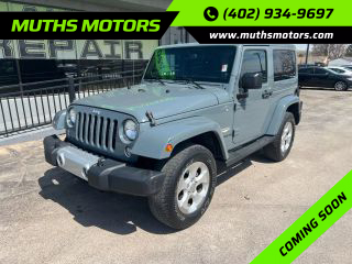2014 JEEP WRANGLER SUV GRAY AUTOMATIC - Muths Motors, Omaha, NE, 41.21354, -96.01267