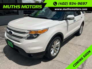 2015 FORD EXPLORER SUV WHITE AUTOMATIC - Muths Motors, Omaha, NE, 41.21354, -96.01267