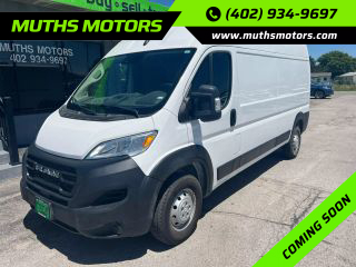 2023 RAM PROMASTER CARGO VAN CARGO WHITE AUTOMATIC - Muths Motors, Omaha, NE, 41.21354, -96.01267