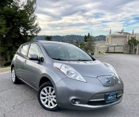 2015 NISSAN LEAF SV HATCHBACK 4D