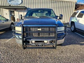 2007 FORD F250 SUPER DUTY CREW CAB PICKUP BLUE AUTOMATIC - Dothan Auto Sales
