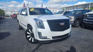 2018 CADILLAC ESCALADE ESV PLATINUM SPORT UTILITY 4D