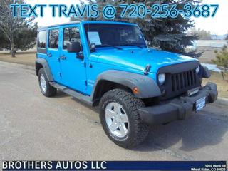 2011 JEEP WRANGLER UNLIMITED SPORT SUV 4D