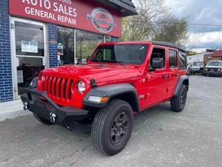 2018 JEEP WRANGLER UNLIMITED ALL NEW SPORT S SPORT UTILITY 4D