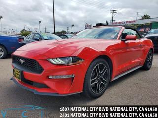 2021 FORD MUSTANG ECOBOOST PREMIUM CONVERTIBLE 2D