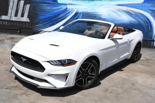 2018 FORD MUSTANG ECOBOOST CONVERTIBLE 2D
