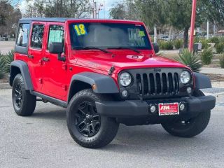 2018 JEEP WRANGLER UNLIMITED WILLYS WHEELER (JK) SPORT UTILITY 4D