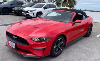 2022 FORD MUSTANG ECOBOOST CONVERTIBLE 2D