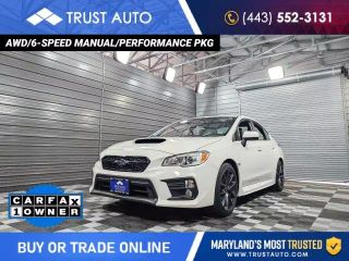 2019 SUBARU WRX WRX PREMIUM SEDAN 4D