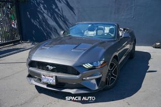 2019 FORD MUSTANG ECOBOOST CONVERTIBLE 2D