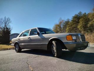 1987 MERCEDES-BENZ 420 SERIES SEL 4D SEDAN