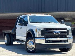 2018 FORD F550 SUPER DUTY CREW CAB & CHASSIS XL CAB & CHASSIS 4D