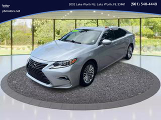 2017 LEXUS ES SEDAN SILVER AUTOMATIC - PALM BEACH MOTORS in Lake Worth, FL 26.6177971223543, -80.07099620226047