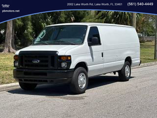 2013 FORD COMMERCIAL E250 VAN WHITE - PALM BEACH MOTORS in Lake Worth, FL 26.6177971223543, -80.07099620226047